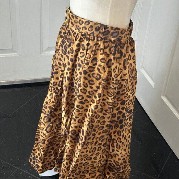 Jones New York Signature Animal Print Midi Skirt – Classic & Timeless, Size 6 - Picture 5 of 13